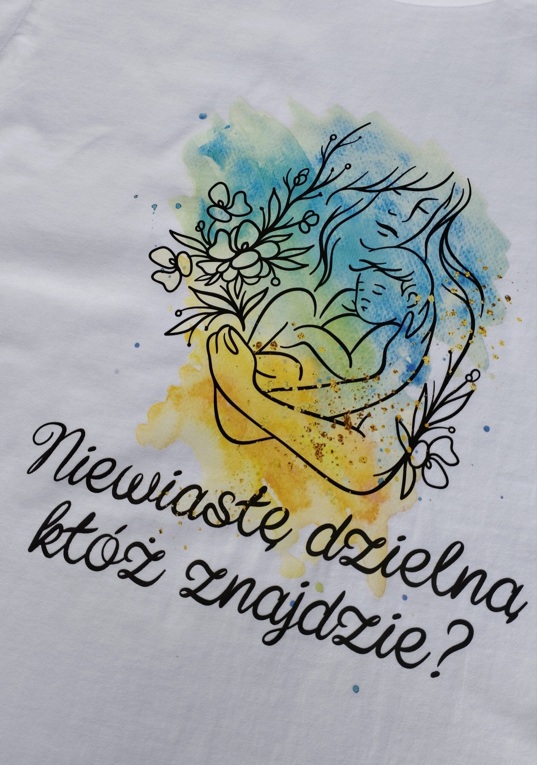 Koszulka „Niewiastę dzielną któż znajdzie?" 1 Koszulka „Niewiastę dzielną któż znajdzie?"